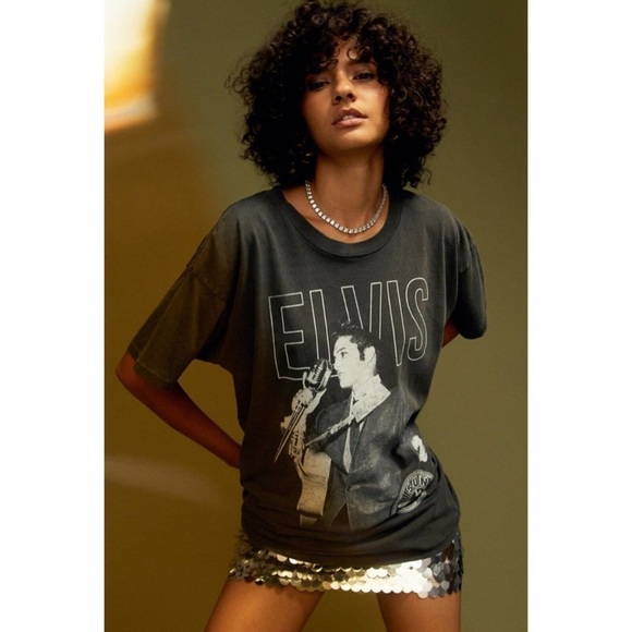 Free People x Daydreamer Sun Records Elvis Graphic Tee - Picture 4 of 13
